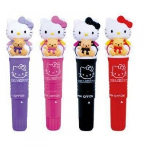 Les Nippons, eux, savent donner dans le merchandising original. Les vibromasseurs Hello Kitty (ou Vibro kitty comme j'aime à les appeler).