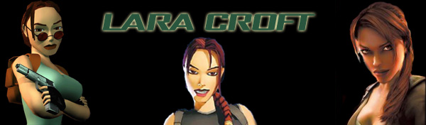 Angelina Jolie banner Angie's Rainbow Lara Croft