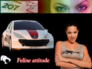 Angelina Jolie & Peugot 207 : Fline attitude