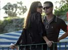 Brad Pitt et Angelina Jolie sur le tournage de Mr & Mrs Smith