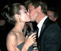 Angelina Jolie et Brad Pitt - Golden Globes 2007