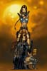 Lara Croft & Witchblade par Michael Turner