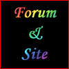 Icône forum & site