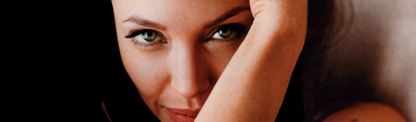 Angelina Jolie bannière Angie's Rainbow accueil