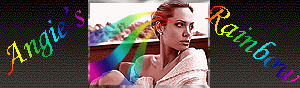 Angelina Jolie bannière Angie's Rainbow