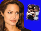 Angelina Jolie, Zahara & Maddox wallpaper