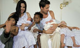 La famille Jolie-Pitt