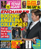National Enquirer - Boozing Angelina collapses