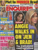 National Enquirer - Angie walks in on Jen & Brad