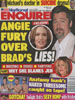 National Enquirer - Angie fury over Brad's lies