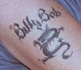 Angelina Jolie tatouages Dragon et Billy Bob