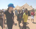 UNHCR - Angelina Jolie en Namibie